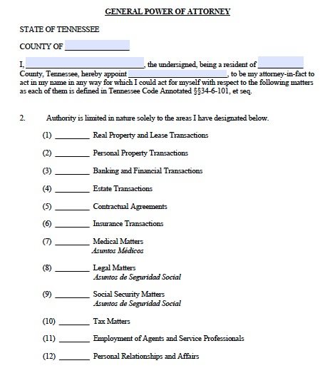 free-general-power-of-attorney-tennessee-form-adobe-pdf