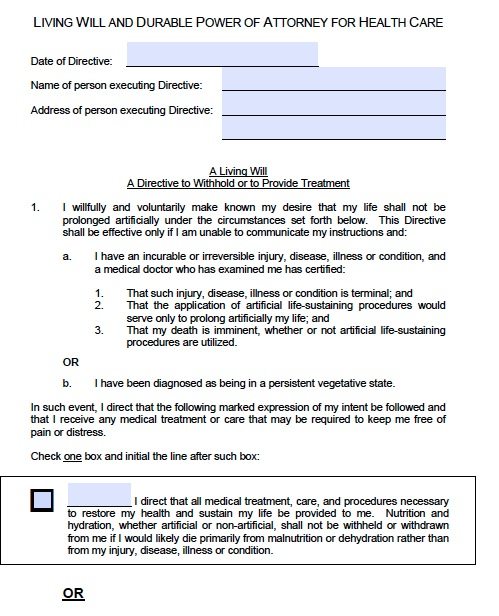 Idaho Advance Directive