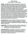 Mvr 63 Free North Carolina Power Of Attorney Forms | PDF Templates