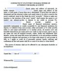 Free Connecticut Power Of Attorney Forms | PDF Templates