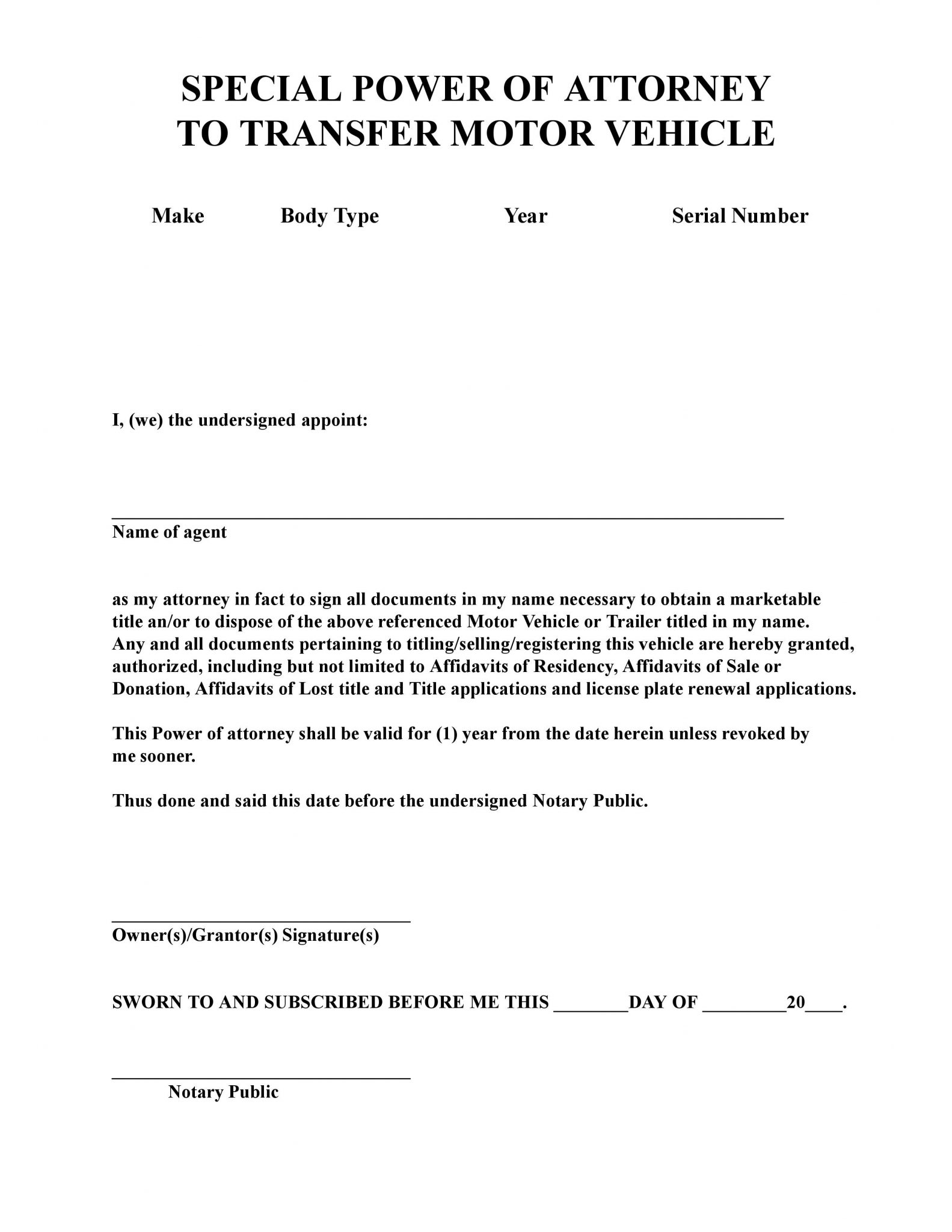 Free Louisiana Power Of Attorney Forms PDF Templates