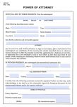 Free Vehicle Power of Attorney Form – MVR 63 | North Carolina