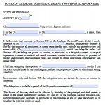 Free Michigan Power Of Attorney Forms | PDF Templates